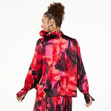 C Wonder by Christian Siriano Bow Neck Blouse