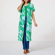 C Wonder by Christian Siriano Flutter Sleeve Tunic Shirt