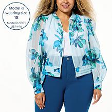 C Wonder by Christian Siriano Organza Jacket