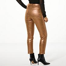 C Wonder by Christian Siriano Seamed Faux Leather Pant