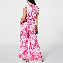 C Wonder Lace Detail Wide-Leg Jumpsuit