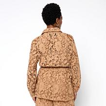 C Wonder Lace Safari Jacket