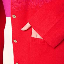 C Wonder Long-Sleeve Cardigan Duster