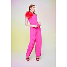 C Wonder Organza Flower Jumpsuit 