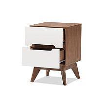 Calypso 2-Drawer Storage Nightstand