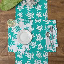 C&F Home Beachy Turtle Table Runner