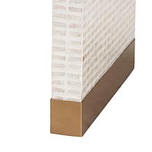 Carlyn Coastal Capiz Shell Waterfall End Table