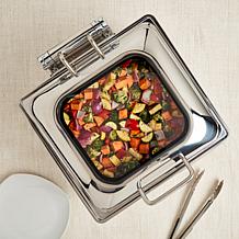 Celebrations 6.3 Qt. Stainless Steel Chafing Dish w/ Hydraulic Cover