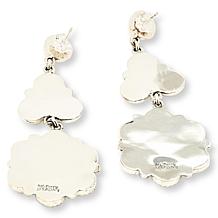 Chaco Canyon 11-Stone Cultured Freshwater Pearl Dangle Earrings