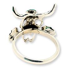 Chaco Canyon Blue Campitos Turquoise Ring