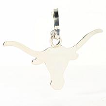 Chaco Canyon Campitos Turquoise Sterling Silver Cow Skull Charm