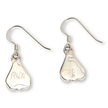 Chaco Canyon Campitos Turquoise Zuni Heart Drop Earrings