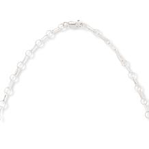 Chaco Canyon Kingman Turquoise Circle & Triangle Lariat Necklace