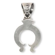 Chaco Canyon Sleeping Beauty Turquoise Stamped Naja Pendant