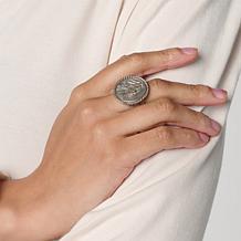 Chaco Canyon Sterling Silver Coin Design Ring