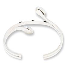 Chaco Canyon Sterling Silver Sleeping Beauty Turquoise Bypass Cuff