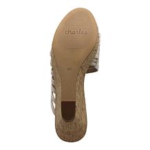 Charles by Charles David Gustavo Strappy Cork Wedge Sandals