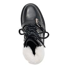 Charles by Charles David Leather/Suede Cliche Combat Boot