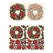 Christmas to Remember Wreath Shaped Card Kit