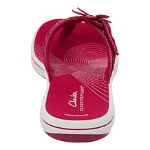 Clarks Cloudstep Breeze Opal Athleisure Flip Flop