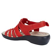 clarks red sandals