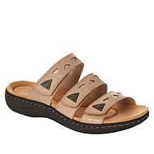 Clarks Collection Laurieann Nora Leather Slide Sandal