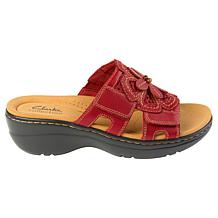 Clarks Collection Merliah Belle Heritage Casual Leather Wedge Sandal