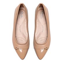 Clarks Collection Natalyn Dusk Slip-On Leather Dress Shoe
