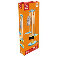 Clean Up Broom Set with Mop, Dustpan, Duster & Stand