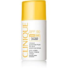 Clinique SPF 50 Mineral Sunscreen Fluid for Face