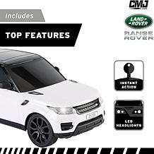 CMJ RC Cars: Range Rover - White, RC Radio SUV Vehicle