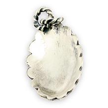 co Canyon Sterling Silver Oval Concho Pendant/Charm