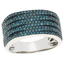 Colleen Lopez Diamond Multi-Row Band Ring