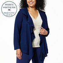 Colleen Lopez Cascading Ruffle Cardigan