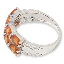 Colleen Lopez Exotic Gemstone and Diamond Band Ring