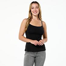 Colleen Lopez Knit Camisole with Built-In Shelf Bra