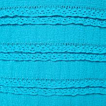 Colleen Lopez Knit Ruffle Layering Tank