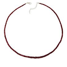 Colleen Lopez Red Spinel Beaded Necklace