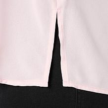 Colleen Lopez Woven Ruffled Blouse