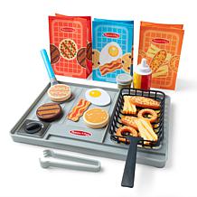 Color-Changing Play Food with Grill, Griddle & Deep Fryer Set