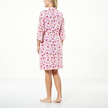 Comfort Code Brushed Ultra Knit Belted Robe