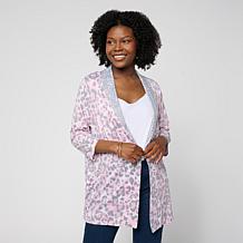 Comfort Code Peached Jersey Knit Printed Sleep Dress | HSN