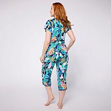 Comfort Code Soft & Light V-Neck and Capri Pant PJ Set