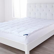 Concierge Collection High Loft Stain Resistance Mattress Pad - Queen