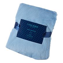 Concierge Collection 50" x 60" Faux Fur Throw