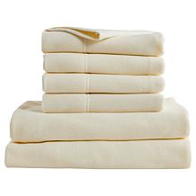 Concierge Collection 6-Piece Fleece Sheet Set
