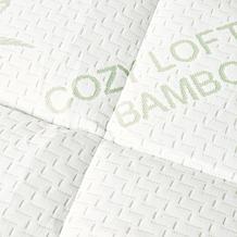 Concierge Collection Rayon from Bamboo Blend Bedtite Mattress Topper