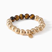 Connie Craig Carroll 3pk Set Bead Gemstone Bracelets