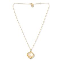 Connie Craig Carroll Jewelry Caroline 18" Gem Doublet Drop Necklace