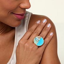 Connie Craig Carroll Jewelry Jules Double-Gem Circle Ring